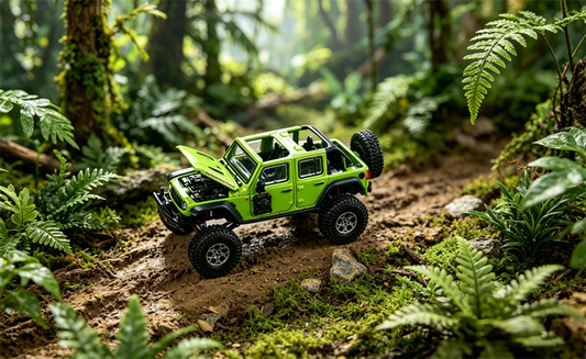 GCD 1:64 Wrangler Die-Cast Car Model Miniature Gifts