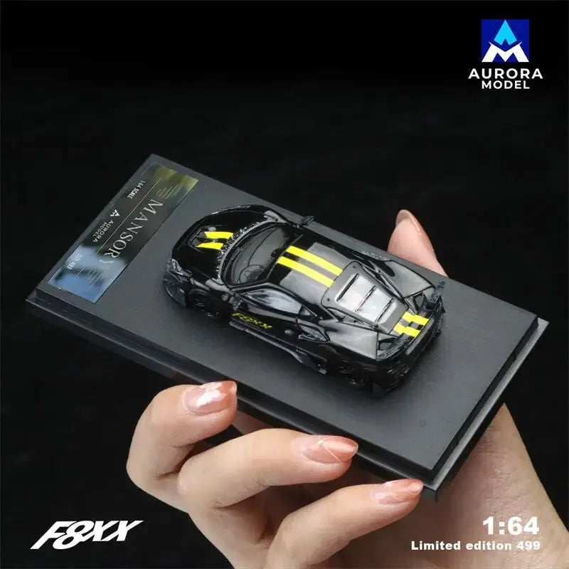 AuroraModel AM 1:64 Tributo Mansory F8XX Limited499 Diecast Model Car