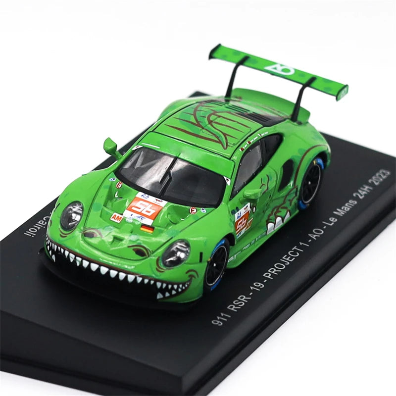 Spark 1:64 RSR 19 NO.56 PROJECT1-AO Le Mans 24H 2023 Die-Cast Car Model Miniature Gifts