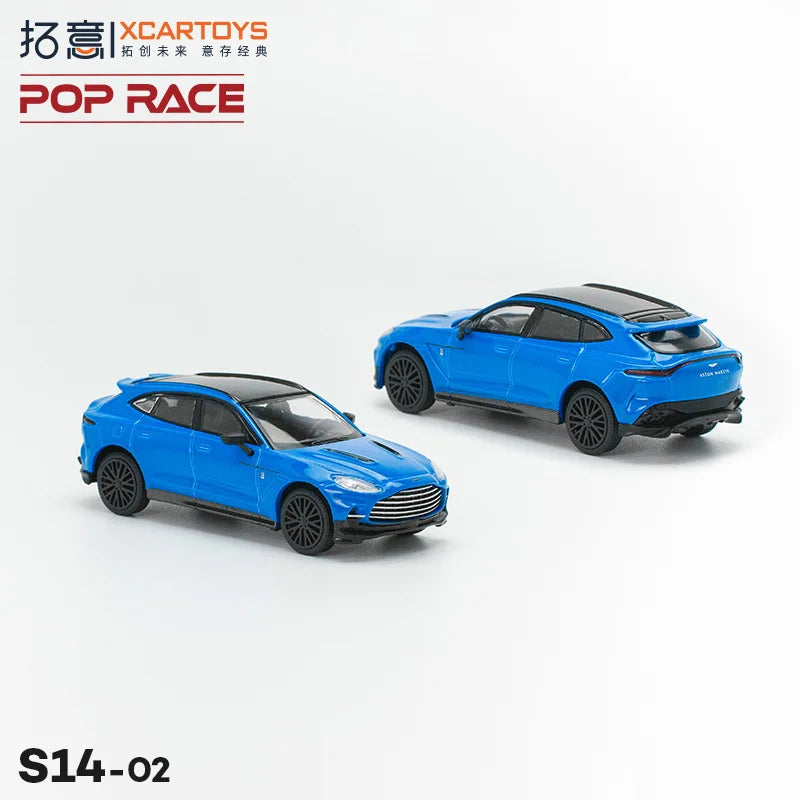 **Pre-Order** XCarToys x Pop Race 1:64 DBX Blue Diecast Model Car