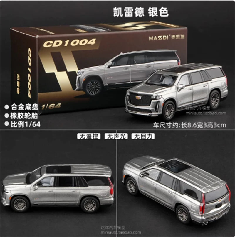 MASDI 1:64 Land Cruiser / Flemish / 765LT / Escalade Diecast Model Car