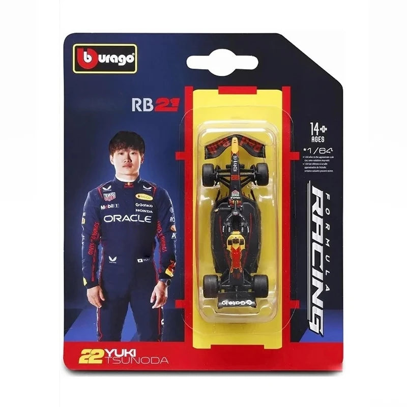 Bburago 1:64 2025 F1 SF-25 RB21 MCL39 W16E Australian / Bahrain GP Diecast Model Car