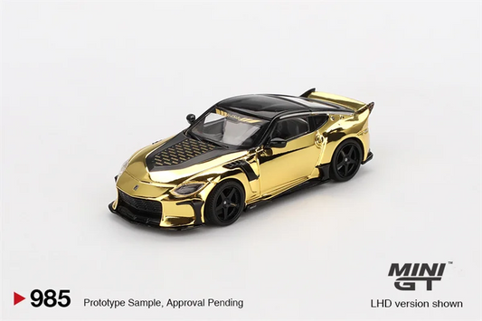 MINI GT 1:64 VeilSide FFZ400 Gold Chrome 985 Diecast Model Car