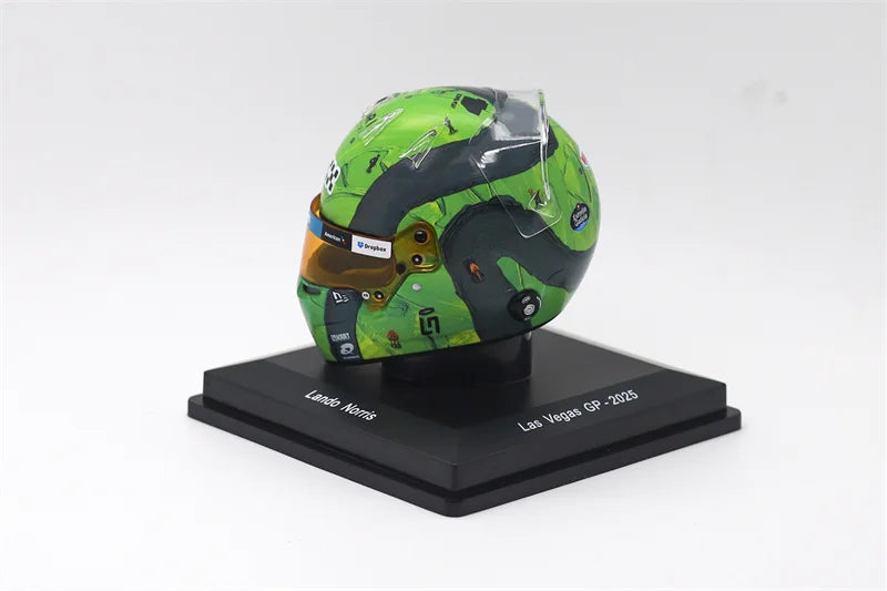 Spark 1:5 TEAM LANDO NORRIS 2025 helmet Model Miniature Gifts