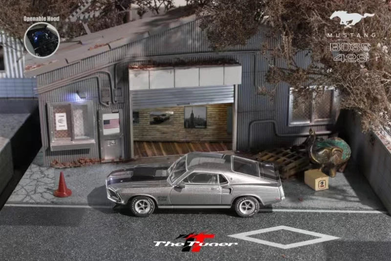 [PreSale]  The Tuner 1:64 Mustang Boss 429  1969 7.0L V8 Diecast Model Car