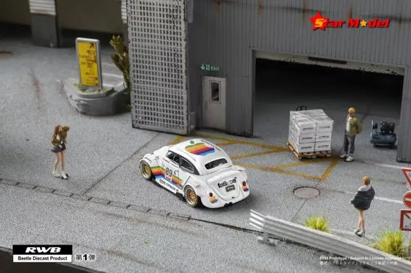[PreSale]  Star Model 1:64 RWB Type 1 Kafer Covertible Diecast Model Car