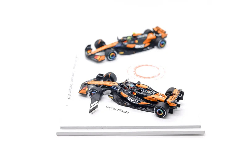 Spark 1:64 MCL38 No.4 & 81 Constructor Champion F1 2024 two cars set Diecast Model Car