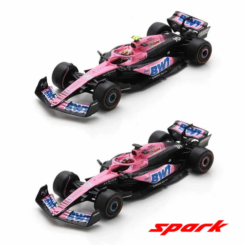 Spark 1:64 2023 BWT Alpine F1 Team A523 Diecast Model Car