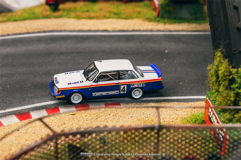 Tarmac Works 1:64 240 Turbo Malaysian Group A Championships 1987 Winner Diecast Model Car