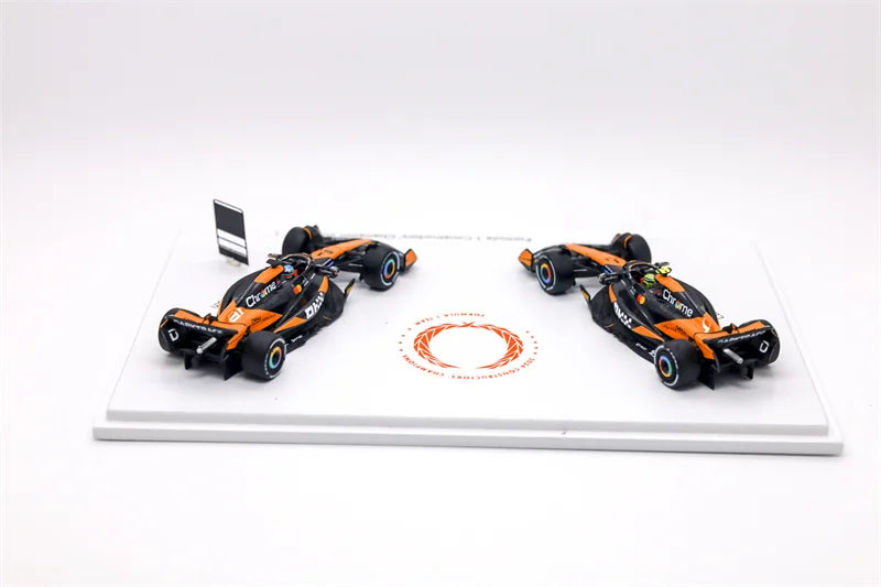 Spark 1:64 MCL38 No.4 & 81 Constructor Champion F1 2024 two cars set Diecast Model Car