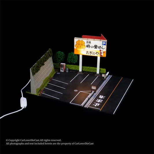 G-Fans 1:64 Initial D parking lot Diorama