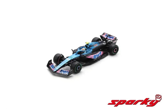 Spark 1:64 F1 2023 BWT Alpine F1 Team A523 No.31 E.Ocon Diecast Model Car