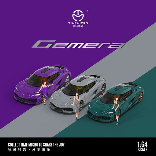 **Pre-Order** Time Micro 1:64 Koenigsegg Gemera Limited999 Diecast Model Car