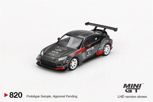 MINI GT 1:64 GR86  Larry Chen‘s HKS Turbocharged GR86 LHD Blister Packaging Diecast Model Car