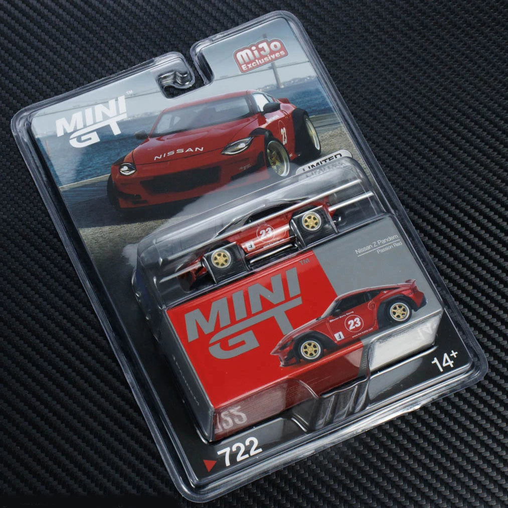 Blister BL -MINI GT 1:64 SuperGT 007 GTR #33 LB S15 35RR KUMA SEMA RX7 Diecast Model Car
