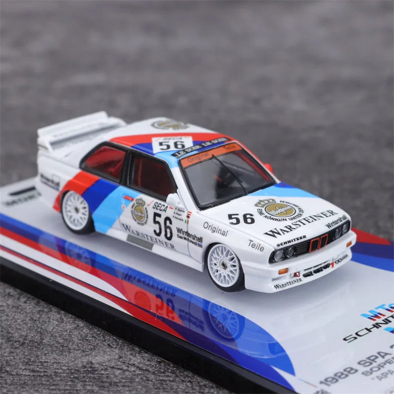 Mortal 1:64 M3 E30 Race#56 APA Xpo 2025 Diecast Model Car