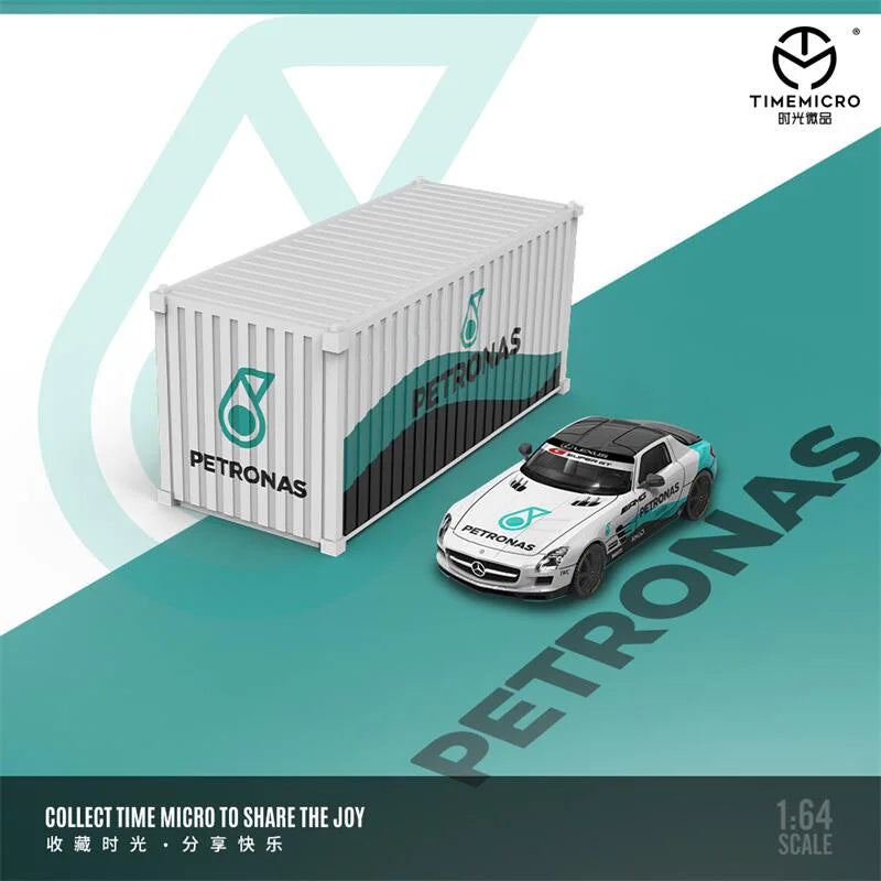 Time Micro 1:64 MB SLS-PETRONAS Limited999 Diecast Model Car