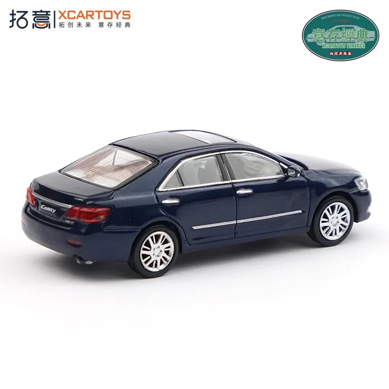 XCartoys 1:64 Camry dark blue Diecast Model Car