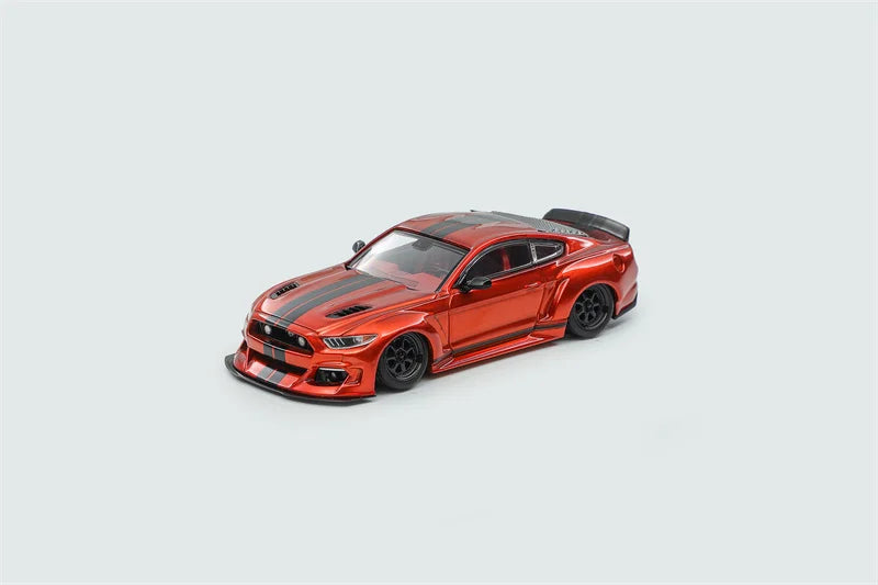 Liberty64 1:64 Mustang Gen.6 Clinched Flares Widebody Diecast Model Car