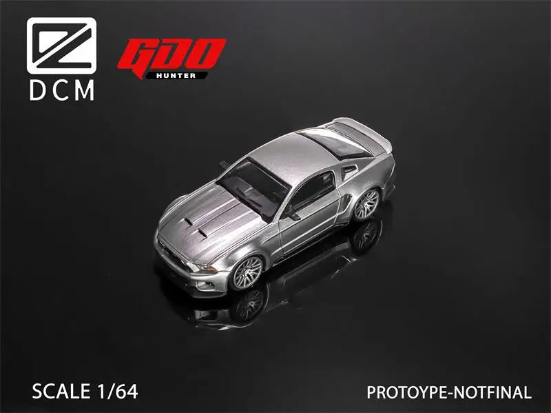 GDO Hunter x DCM 1:64 Mustang GT 2014 Diecast Model Car