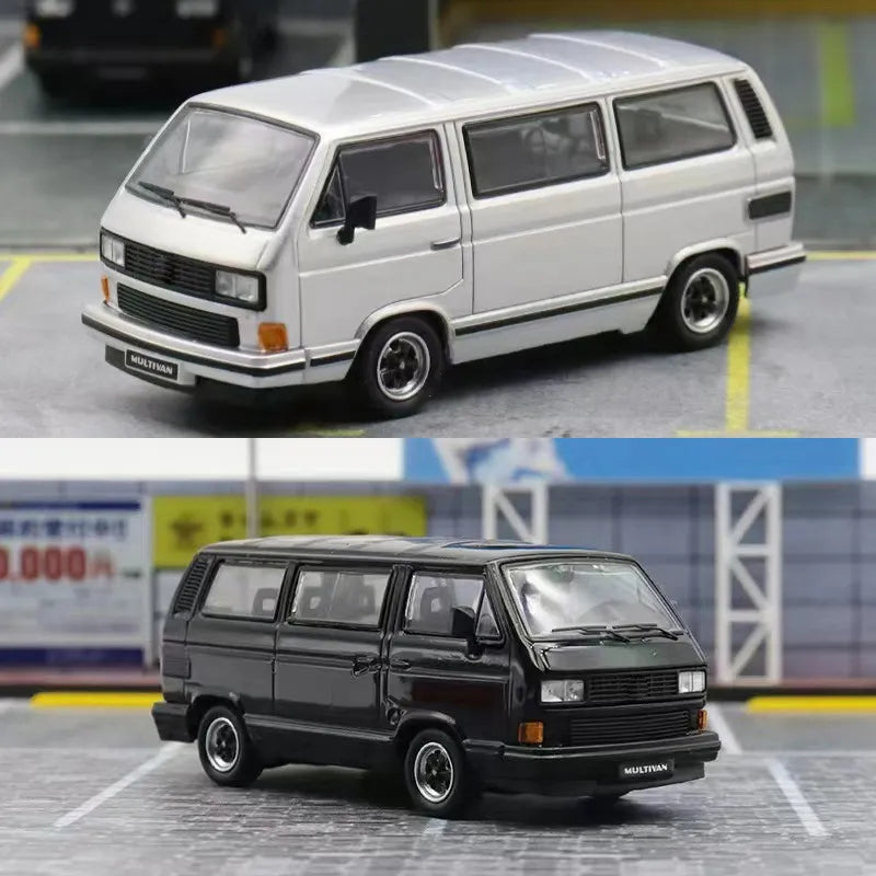 Master 1:64  B32&T3 Multivan Black Diecast Model Car