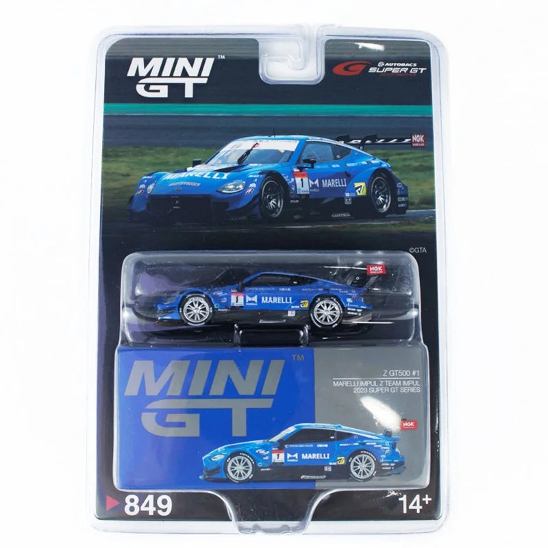 MINI GT 1:64 NSX-GT Type S GT500 SUPER GT SERIES GTR GT3 EVO Diecast Model Car