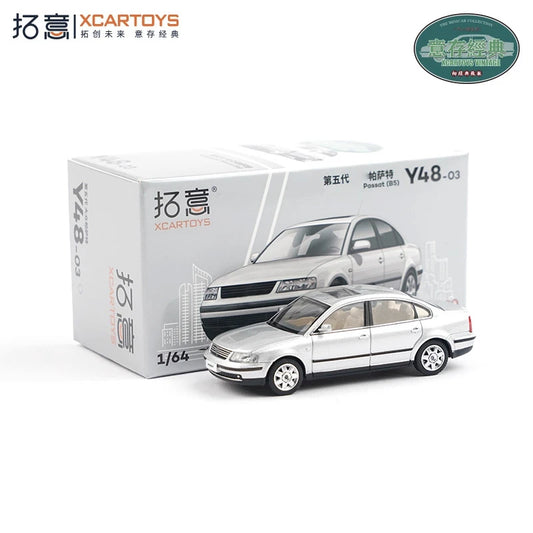 Xcartoys 1:64 Passat B5 silver Diecast Model Car