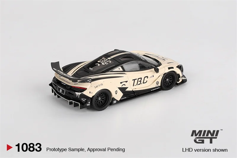 [PreSale] MINI GT 1:64 LBWK B-Works 720S L The Boring Concept T.B.C. 1083 Diecast Model Car