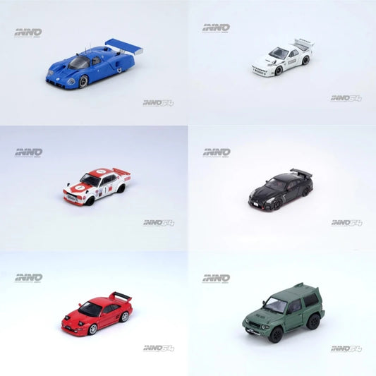 [PreSale] INNO 1:64 SUPRA (A80) TOP SECRET GT300 / R89C / RX7 / MR2 (SW20) Diecast Model Car