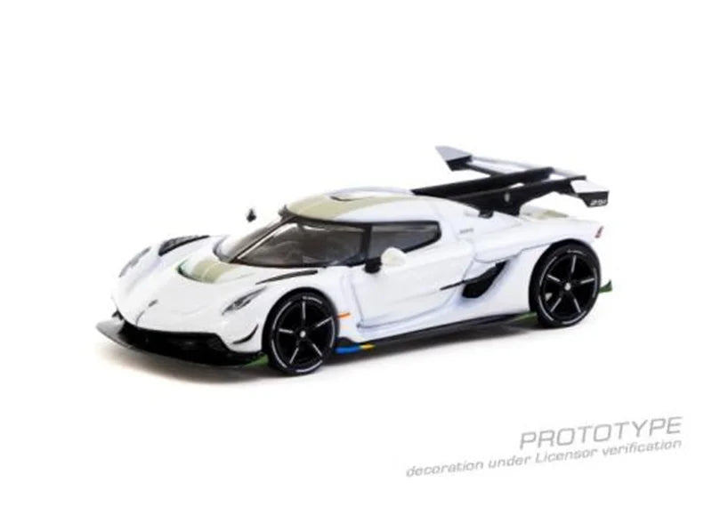 Tarmac Works 1:64 Koenigsegg Jesko Attack Lamley Special Edition white Diecast Model Car