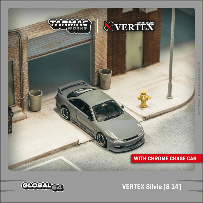 Tarmac Works 1:64 Integra TYPE R DC2 VERTEX Silvia S14 VeilSide FFZ400 FairladyZ Saab900 Diecast Model Car