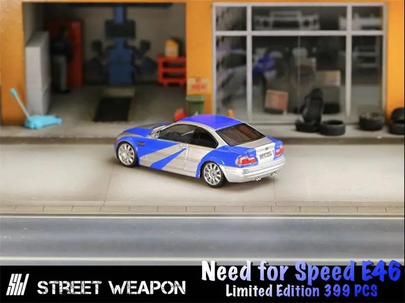**Pre-Order**  SW 1:64 Need For Speed E46 limited300 Diecast Model Car