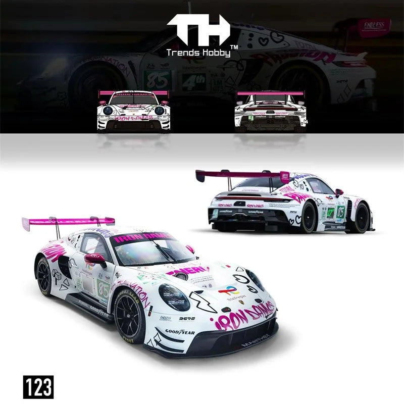 [PreSale] Trends Hobby TH 1:64 Porsche GT3 R LeMans 24H Spyder Huracan GT3 EVO2 China GT 2026 Absolute Racing Diecast Model Car
