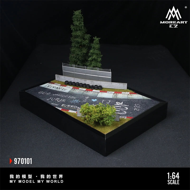 [PreSale] 64MAD0031 1:64 SCENE NURBURGRING TRAGK 01 Diorama