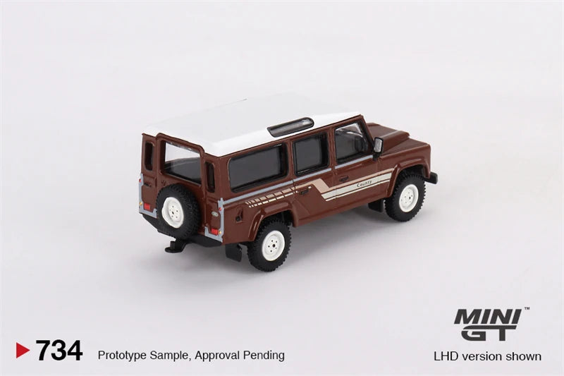 **Pre-Order** MINI GT 1:64 Land Rover Defender 110 1985 County Station Wagon Diecast Model Car