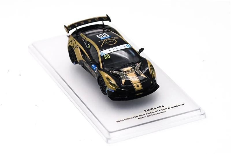 KILO 1:64 Adam Christodoulou 2023 EMIRA GT4 Macau TEAM TORO NO.88 Die-Cast Car Model Miniature Gifts