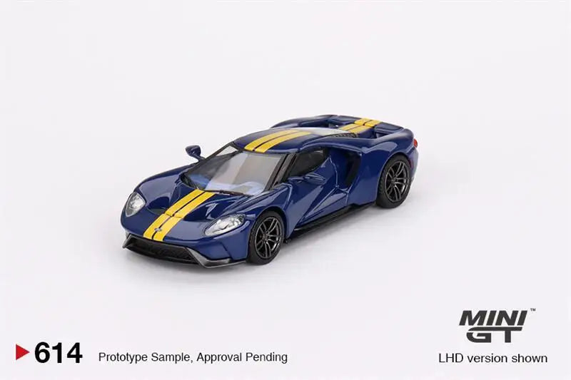 MINI GT 1:64  Ford GT Sunoco Blue LHD Diecast Model Car