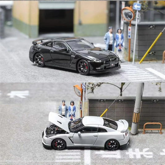 Focal Horizon FH 1:64 Skyline GT-R R35 limited699 Diecast Model Car
