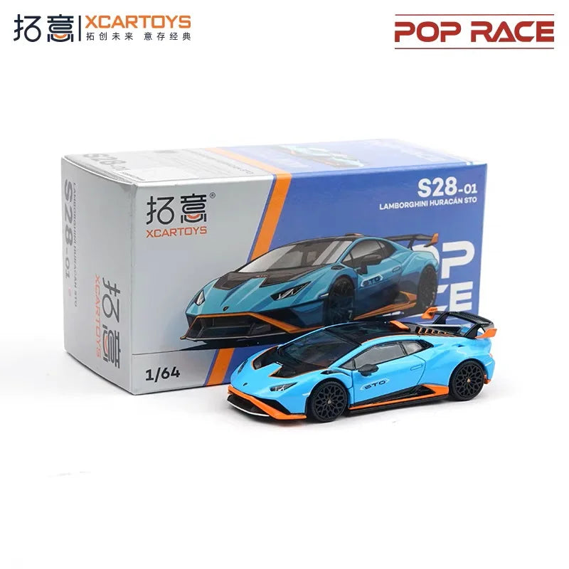XCARTOYS POP RACE 1:64 Hongqi LS Singer MK2 RWB997 SKYLINE C210 BRZ S14 EVA RT STO GT-R Hakosuka V8 Drift Diecast Model Car