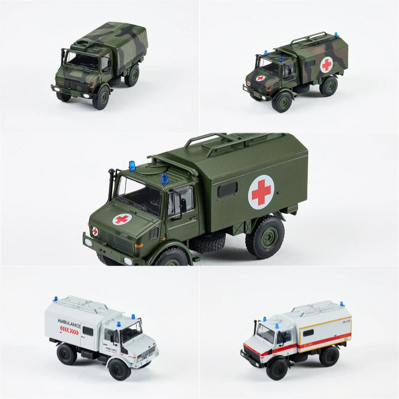 MASDI 1:64 Unimog U1300L Diecast Model Car
