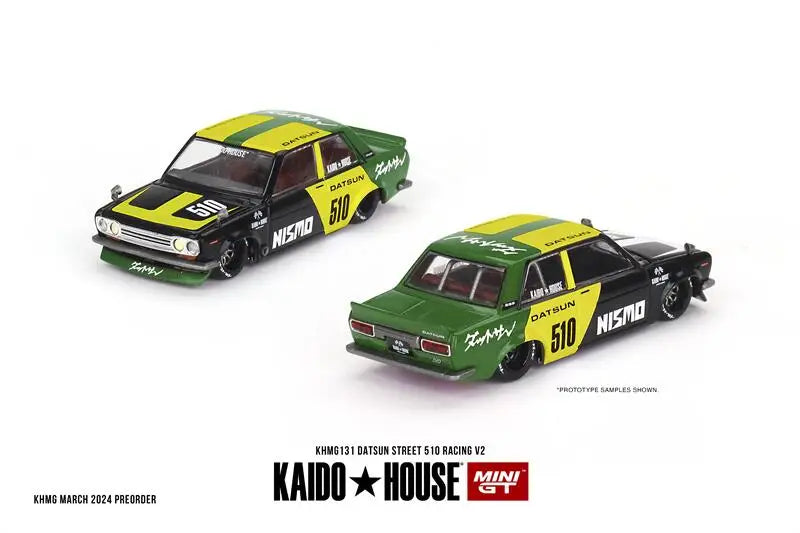 **Pre-Order** Kaido House x MINI GT 1:64 Datsun Street 510 Racing V2 Diecast Model Car