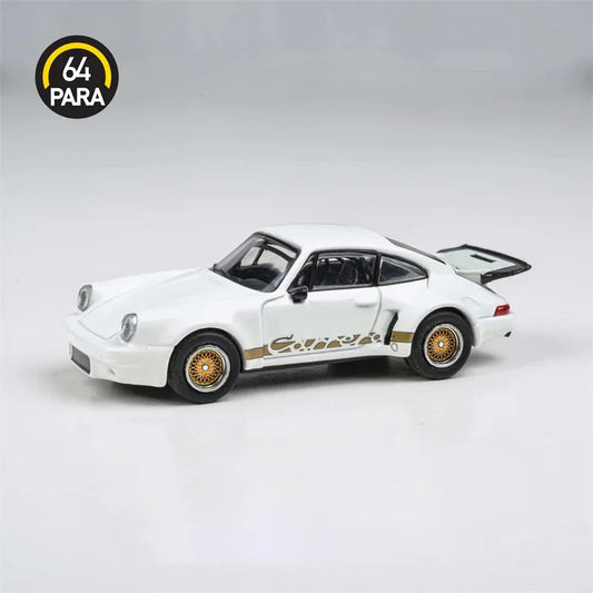 Para64 1:64 Carrera RSR 3.0 Grand Prix White Diecast Model Car