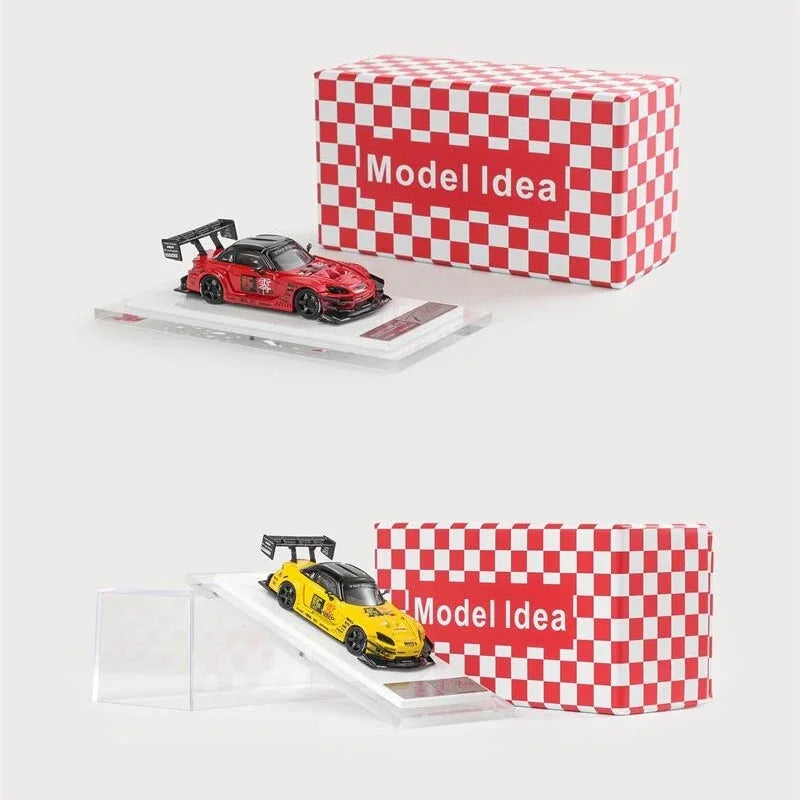 Model Idea x Top Fuel 1:64 S2000 AP1 Type-RR Racing Resin Model Car