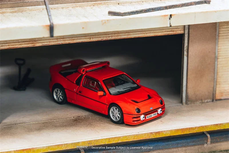 **Pre-Order** Tarmac Works 1:64 RS200 Red Diecast Model Car