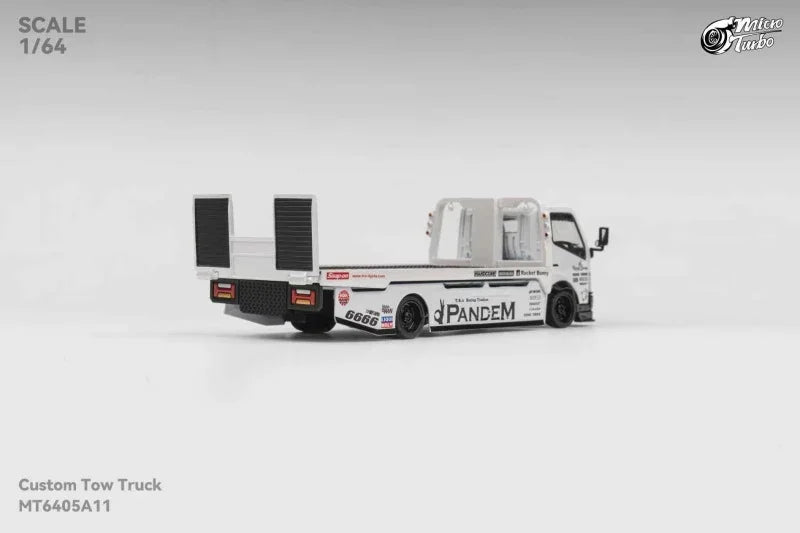Micro Turbo 1:64 Pandem Rocket Bunny Tow Truck Die-Cast Car Model Collection Miniature