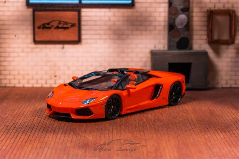 Cars' Lounge 1:64 Aventador Roadster LP-700 Limited399 Resin Model Car