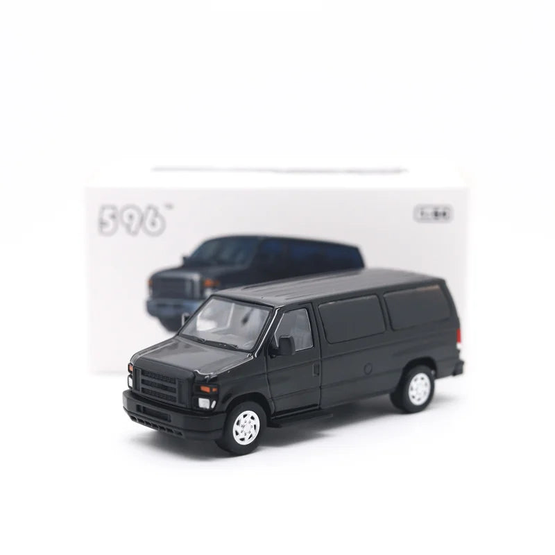 596Model 1:64 E350 Black Diecast Model Car