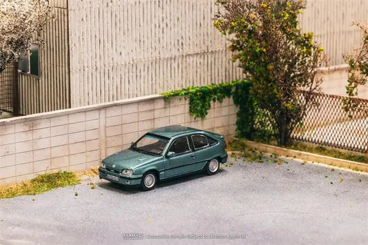 Tarmac Works 1:64 Opel Kadett GSi Green Metallic Diecast Model Car