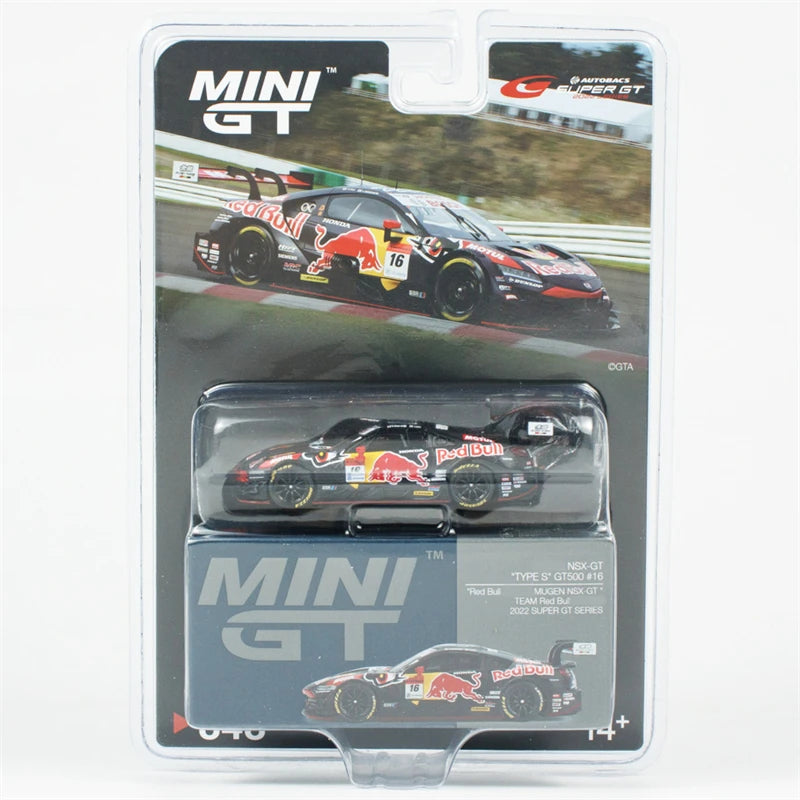 MINI GT 1:64 NSX-GT Type S GT500 SUPER GT SERIES GTR GT3 EVO Diecast Model Car