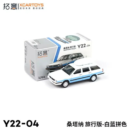 XCarToys 1:64 SANTANA wogon blue white Diecast Model Car